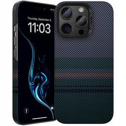 BENKS Kevlar Magnetic Armor Air Aurora 600D SA65 puzdro pre MagSafe pre iPhone 16 Pro