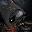 Obal na mobil pre Asus ROG Phone 7 5G, Carbon Gel, čierne