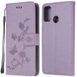Klapkové puzdro pre Motorola Moto G10 / G30, Butterfly, modré