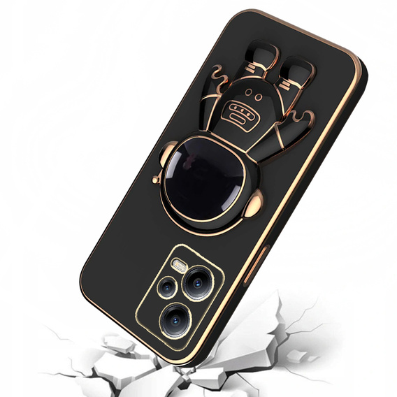Obal na mobil pre Xiaomi Redmi Note 12 5G / POCO X5 5G, Astronaut, čierne