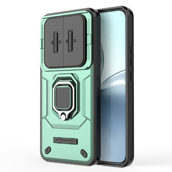 Obal na mobil pre Realme 14 Pro+ 5G, CamShield Slide, zelený