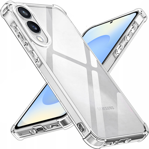 Obal na mobil pre Samsung Galaxy S25 Edge, Dropproof, priehľadné