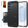 Puzdro Spigen Tough Armor Mag Black pre Samsung Galaxy S25