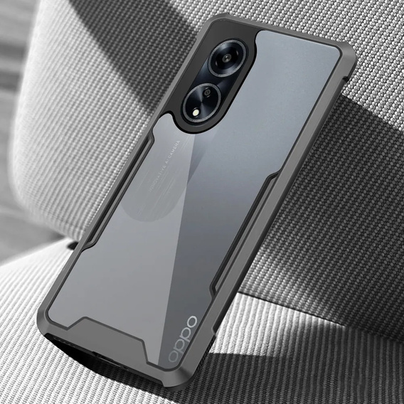 Obal na mobil pre Oppo A98 5G, AntiDrop Hybrid, čierne