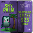 Tmavé sklo na ochranu súkromia Shy Palm pre Samsung Galaxy S25 Edge