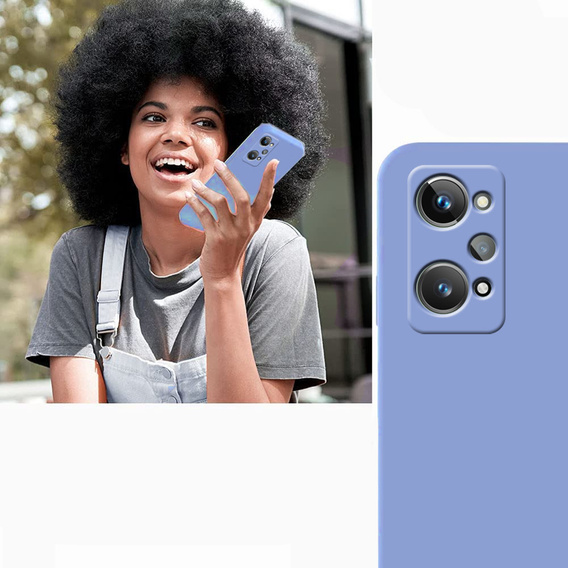 Obal na mobil pre Realme GT 2 5G / GT Neo 2 / GT Neo 3T, Silicone Lite, levanduľové