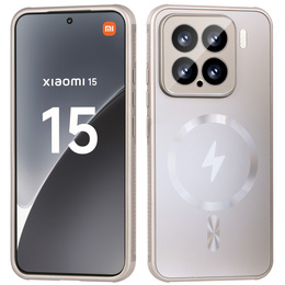 Puzdro pre Xiaomi 15, MagSafe, titánové zlato