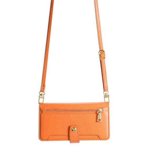 Flipové puzdro so zipsovým vreckom pre iPhone 17 Pro