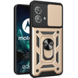 Obal na mobil pre Motorola Edge 40 Neo, CamShield Slide, zlaté
