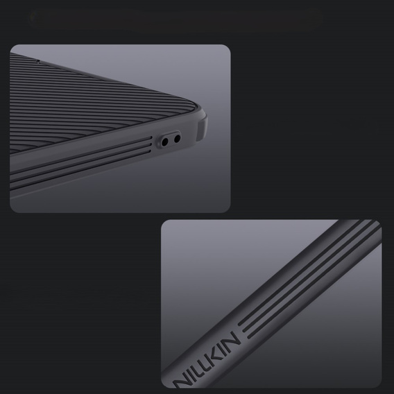 Puzdro Nillkin pre Samsung Galaxy S25, CamShield Pro MagSafe, čierne