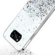 Obal na mobil pre Xiaomi POCO X3 / X3 NFC, Glittery, priehľadné