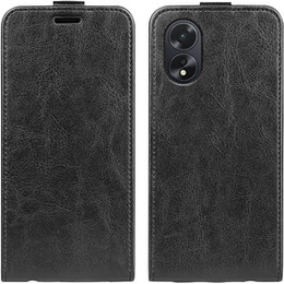 Klapkové puzdro pre Oppo A38 4G / Oppo A18 4G, Flip, čierne
