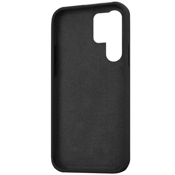 Obal na mobil pre Samsung Galaxy S22 Ultra 5G, Silicone Lite, čierne