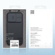 Puzdro pre iPhone 14 Pro, pancierované Nillkin, CamShield Pro, čierne