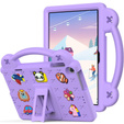 Detské puzdro pre Lenovo Tab M10 10.1 Gen 3 TB-328FU/TB-328XU, Cute Patterns, so stojanom, fialové