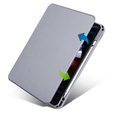 Puzdro pre iPad Pro 11" 2022/2021/2020 (4/3/2 gen.), s priestorom pre stylus, otočné o 360°, fialové