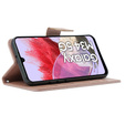 Klapkové puzdro pre Samsung Galaxy M34 5G, Butterfly, ružové rose gold