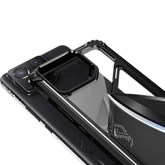Puzdro pre ASUS ROG Phone 8 Pro, Armor Kickstand, so stojanom, čierne