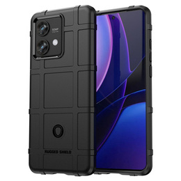 Obal na mobil pre Motorola Edge 40 Neo, Rugged Shield, čierne
