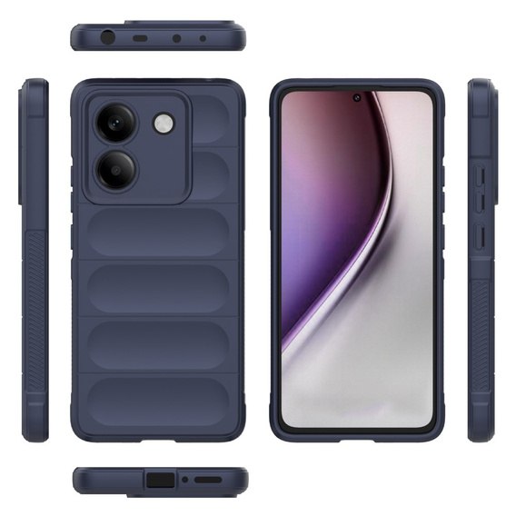 Obal na mobil pre Xiaomi Poco M7 Pro 5G, Gaming Shockproof, tmavomodré