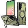Puzdro pre Samsung Galaxy A56, Military MagSafe, zelený