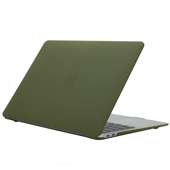 Puzdro pre MacBook Air 13 A2337 M1 A2179 A1932, HardShell, zelený