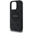 Puzdro Guess 4G Circle s klasickým logom, pre MagSafe pre iPhone 16 Pro