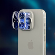 Tvrdené sklo na fotoaparát pre iPhone 16 Pro / 16 Pro Max, priehľadné