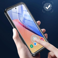Puzdro pre Samsung Galaxy S24, Shockproof, s fóliou na displej, pre MagSafe, čierne