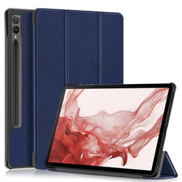 Puzdro pre Samsung Galaxy Tab S9 Plus, Smartcase s priestorom pre stylus, modré