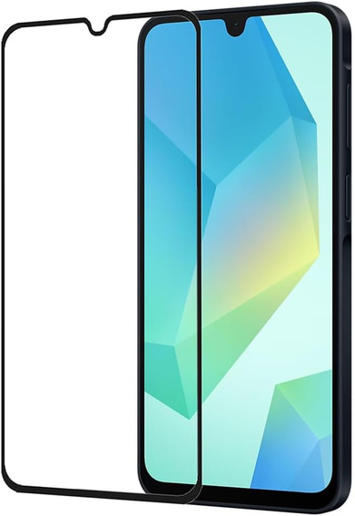 3D tvrdené sklo pre Samsung Galaxy A16, čierny rám