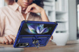 Pancierované obal na mobil pre Samsung Galaxy Z Fold 4 5G, Nox Case Ring, modré