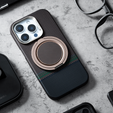 BENKS Kevlarové puzdro Magnetic Armor Pro Prestige 600D Y065 pre MagSafe s aktívnym tlačidlom pre iPhone 16 Pro