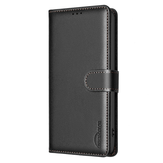Klapkové puzdro pre Honor 200 Lite, BINFEN Wallet, čierne