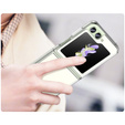 Obal na mobil pre Samsung Galaxy Z Flip 5 5G, Fusion Hybrid, priehľadné