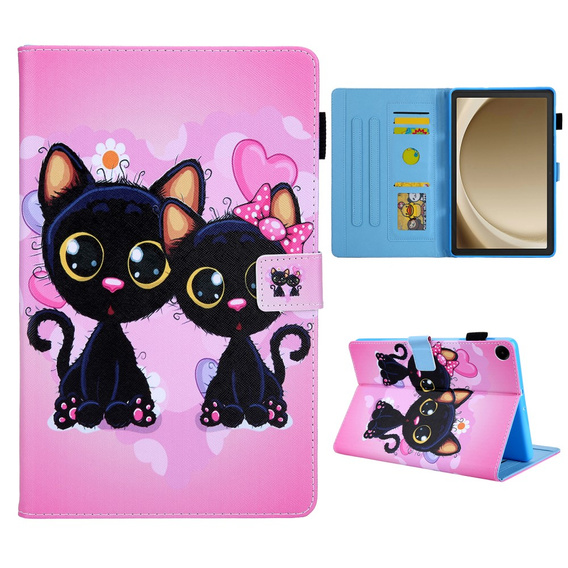 Obal na mobil pre Samsung Galaxy Tab A9+ X210 / X215 / X216B, two cats
