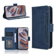 Klapkové puzdro pre Motorola Edge 50 Neo / Motorola ThinkPhone 25, Card Slot, tmavomodré