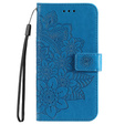 Klapkové puzdro pre Samsung Galaxy A33 5G, Mandala Flower, modré