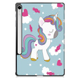 Puzdro pre Samsung Galaxy Tab S10 Lite / S10 FE / S9 FE, s chlopňou, unicorn