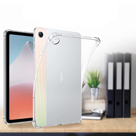 Puzdro pre Oppo Pad Air, silikónové, priehľadné