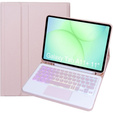 Puzdro s podsvietenou Bluetooth klávesnicou a touchpadom pre Samsung Galaxy Tab A11+