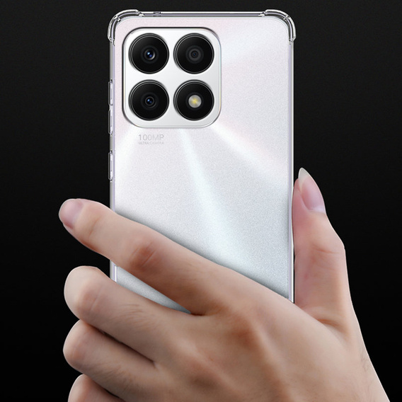 Obal na mobil pre Honor X8a 4G, Dropproof, priehľadné