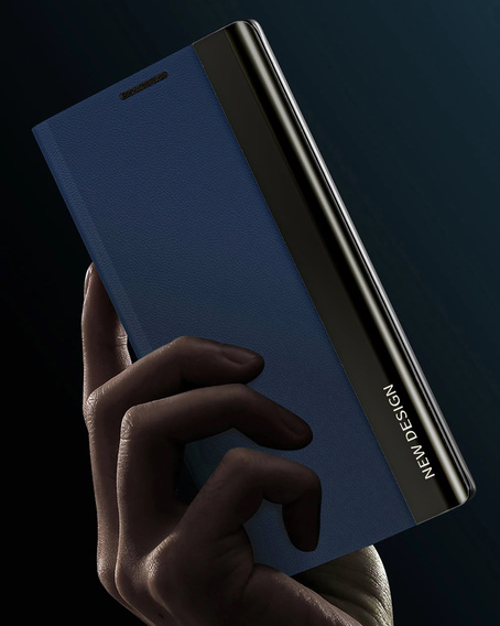 Klapkové puzdro pre Honor Magic 6 Lite 5G, Side Magnetic, modré