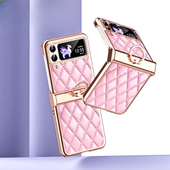 Puzdro pre Samsung Galaxy Z Flip 4 5G, Rhombus Grid