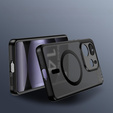 Puzdro pre Xiaomi Redmi Note 14 4G, pre MagSafe, ERBORD Matt Case, čierny + sklo na displej