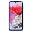 Obal na mobil pre Samsung Galaxy M34 5G, Silicone Lite, modré