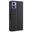 Klapkové puzdro pre Motorola Edge 30 Neo 5G, Wallet Thin Magnet, čierne