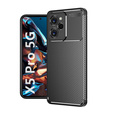 Obal na mobil pre Xiaomi Poco X5 Pro 5G, Carbon Gel, čierne