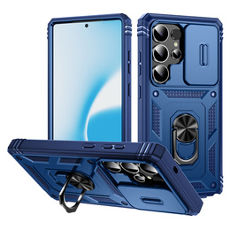 Puzdro pre Samsung Galaxy S25 Ultra, KickStand Camera Lens, modré