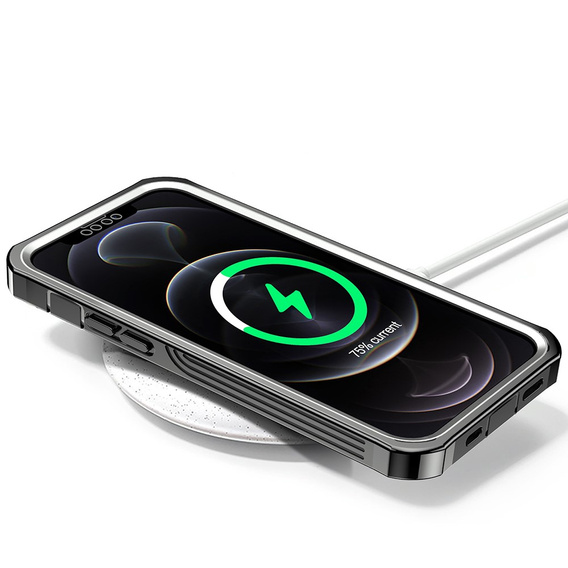 Puzdro pre iPhone 13 mini, Shockproof, s fóliou, modré